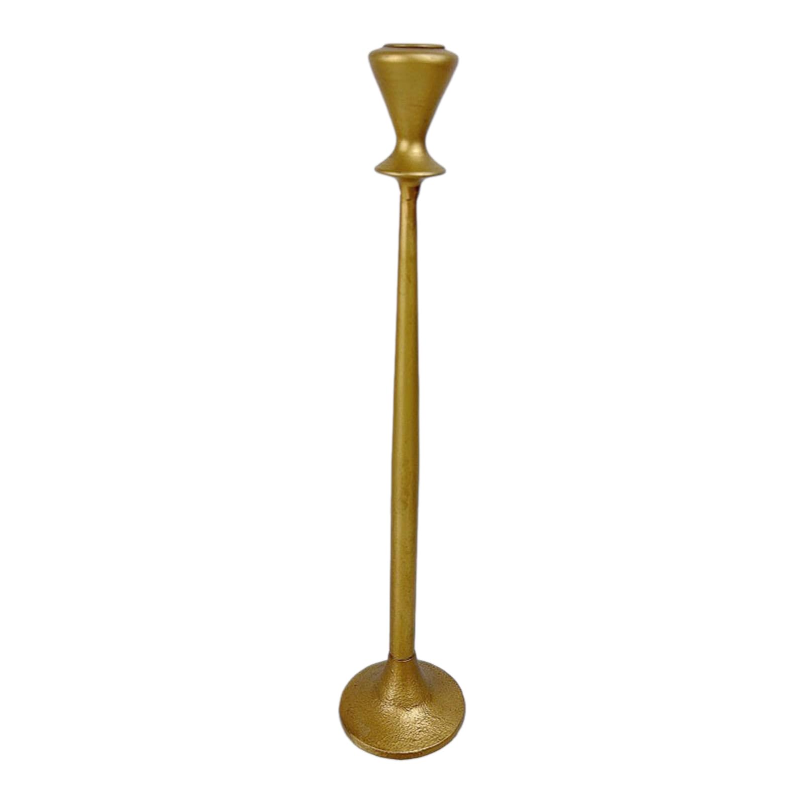 Jazuaiao Metal Candlesticks Holder Imitating Brass Decorative Tapered Holder for Table Centerpieces Decorations Tapered