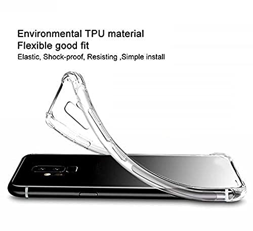 Image of COVERBLACK Rubber Silicone Back Cover for Realme 8i - Transparent