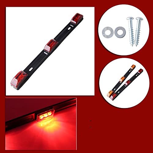 Feu stop surélevé rouge compatible Chevy Silverado et feux stop camionnette