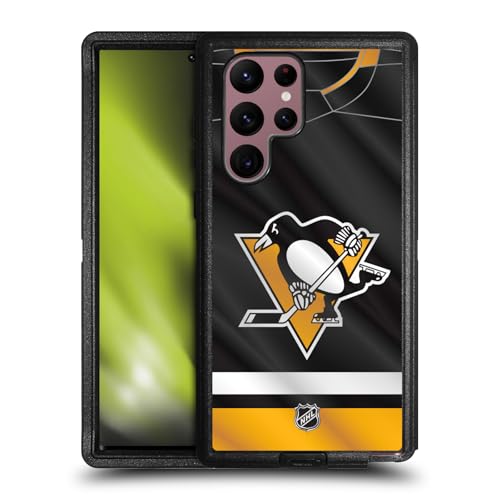 Coque Ultra-Blindée Samsung S22 Ultra 5G NHL Penguins Maillot Officiel