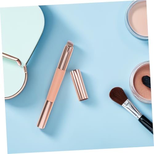 Pincel corrector con aplicador de silicona doble extremo 5