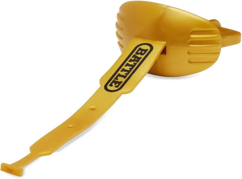 Battle Speed Football Mouthguard with Strap, Gold | Maximum protection for safe secure fit, Built-in airflow channels, No boiling required, Advanced composite material