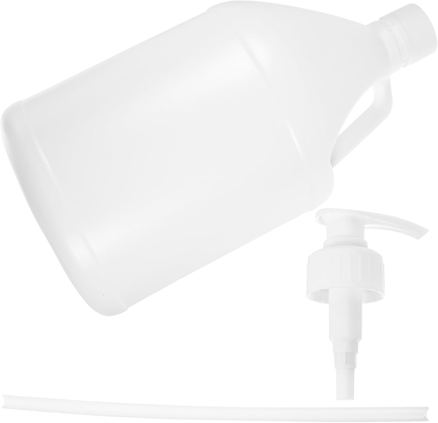 1 Gallon Food-Grade Plastic Storage Jug Handle Reusable Liquid Container for Kitchen