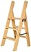 KUYT Stołek wspinaczkowy do pomieszczeń, stojaki drabinkowe, składany stołek drabinkowy, krzesło schodowe, drewno dla dzieci i dorosłych, narzędzie do ogrodu domowego