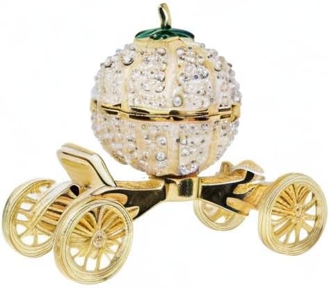 Joyero Huevo de Cristal con Pedrería miniatura 3
