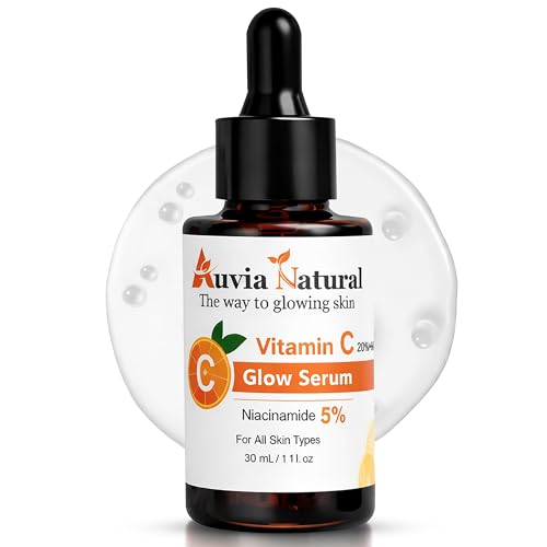 Premium 20% Vitamin C Serum for Face with Hyaluronic Acid & 5% Niacinamide – Brightening Anti Aging Serum for Dark Spots, Wrinkles & Hydration – For Women & Men – 30ml