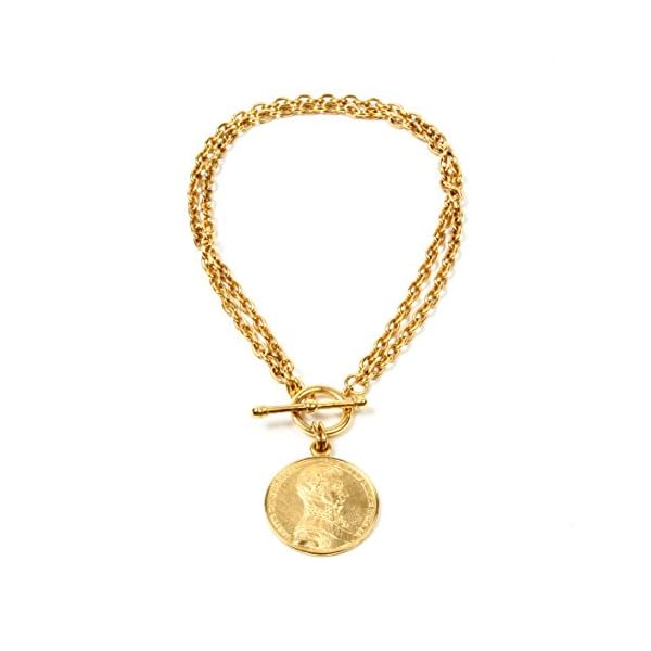 24k Gold Plated "Moroccan" Coin Vintage Bohemian Statement Jewelry Collection