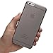 iPhone 6 Plus Case, iPhone 6s Plus Case , Thinnest Cover Premium Ultra Thin Light Slim Minimal Anti-Scratch Protective - For Apple iPhone 6 Plus 5.5 inch | totallee The Scarf (Light Grey)
