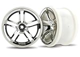 twin spoke r128 Twin-Spoke 2.8 hinten Traxxas Felgen Twin spoke 2,8\' (2) elektro hinten 3774