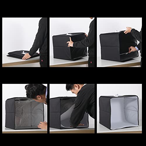 KIMISS 25CM Neewer LED Estúdio Fotográfico Portátil Dobrável Mini Softbox Tenda de Iluminação Softbo