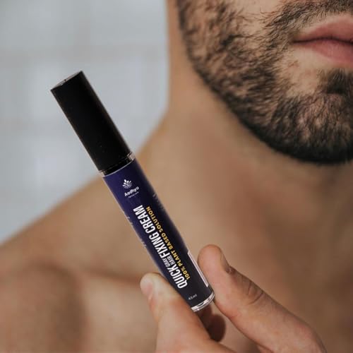 Image of Quick Gray Hair Touch Up Stick 4.5ml | Instant Grey Hair Fixing Cream for Men & Women | Natural Black Root Touch Up | Semi-Permanent Grey Coverage | Enriched with Castor, Jojoba & Shea Butter