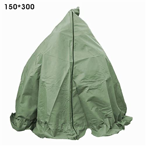 Zshuzhi Plant Cover Plant Freeze Protection Cover Winter Protection Heavy- Duty With Zippered Frost- Proof Cover For Plants And Palm Trees An- Ti Cold Cover (Color : Green, Size : 150300Cm) #TOP1