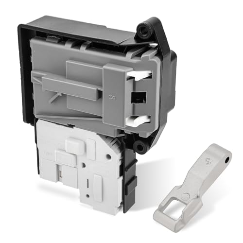 𝟐𝟎𝟐𝟓 𝐍𝐞𝐰 EBF61315802 & MFG63099101 Washer Door Lock Switch & Strike Assembly Compatible with LG Kenmore Washing Machine Door Switch,Replace EBF62534401 2667085 4026ER4004B 2674973