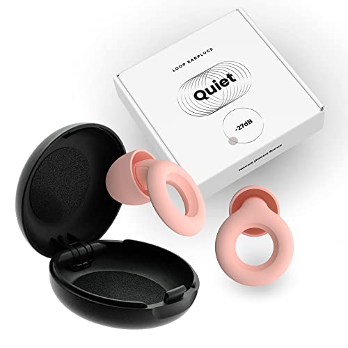 Loop Quiet Ear Plugs for Noise Reduction Super Soft, Reusable Hearing