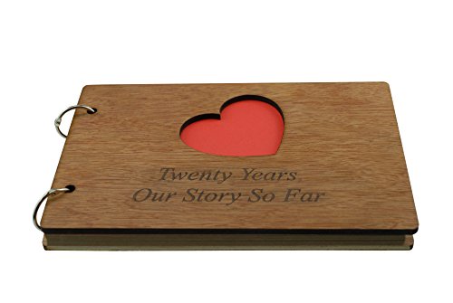 Álbum de recortes o foto para 20.o aniversario: '20 Years Our Story So Far', idea de regalo personalizado para parejas miniatura 2
