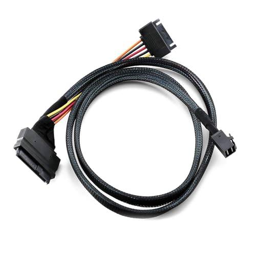 Cable Built-in 12G M1ni S/A/S HD to U.2 0.5M con alimentación SATA