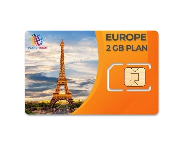 Europe 2GB 4G Plan (10 Days) (Voice+Data SIM Card)-image-36