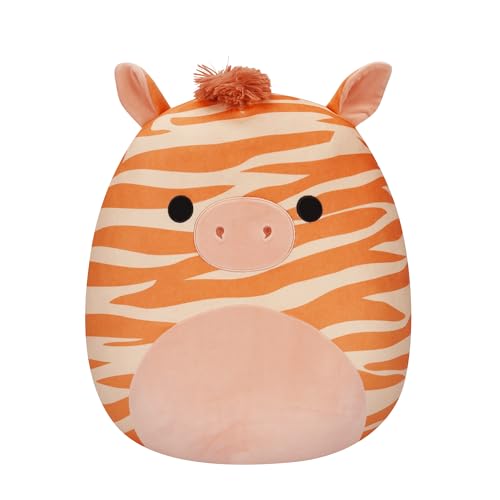 Squishmallows SQCR05493 - Josue das Zebra 50 cm, offizielles Jazwares Plüsch, superweiches Kuscheltier