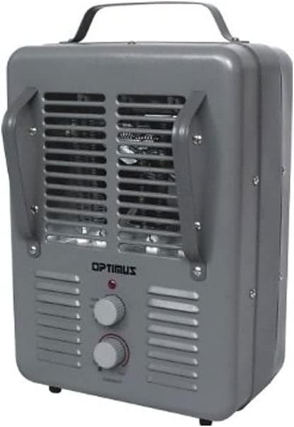 Optimus Portable Utility Heater with Thermostat (Full Size)