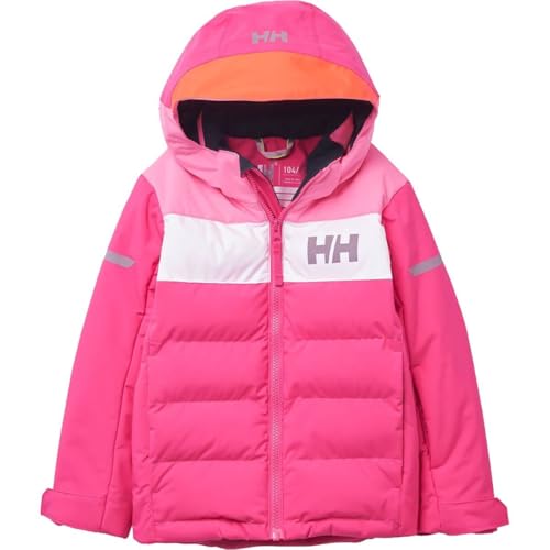 Helly-Hansen Kids Vertical Insulated Jacket - Kids Unisex Winter Coat, Waterproof, Windproof, Breathable, Warm Outerwear, 181 Dragon Fruit - 5