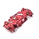 Iegefirm RC01 1/28 Scale RWD RC Drift Autod Radstand Einstellbarer Metall Chassis Rahmen KIT für K969 K989 284131 Mini-Q,Silber