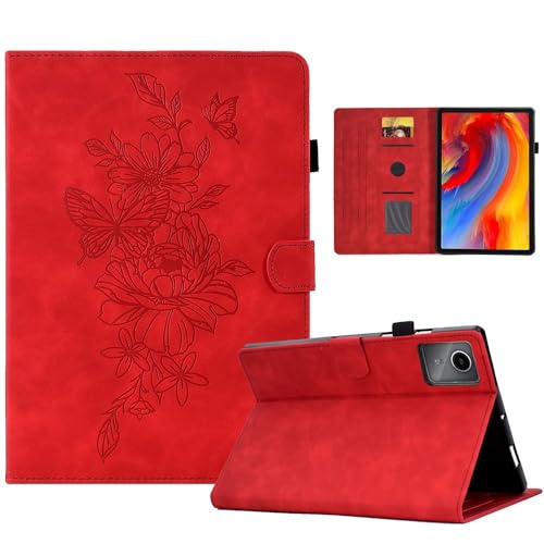 Étui rouge Lenovo TB336ZU pour sécuriser vos lectures et films en voyage