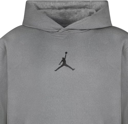 Jordan Boys' Core Performance Thermal Hoodie, Grey Black Size Small4
