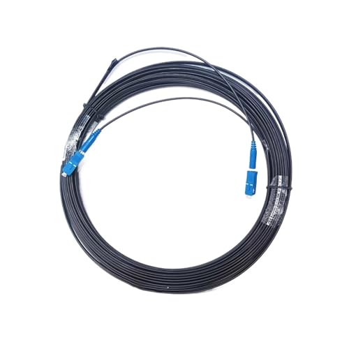 Câble fibre optique FTTH extérieur pour connecter le bureau de jardin à 30m