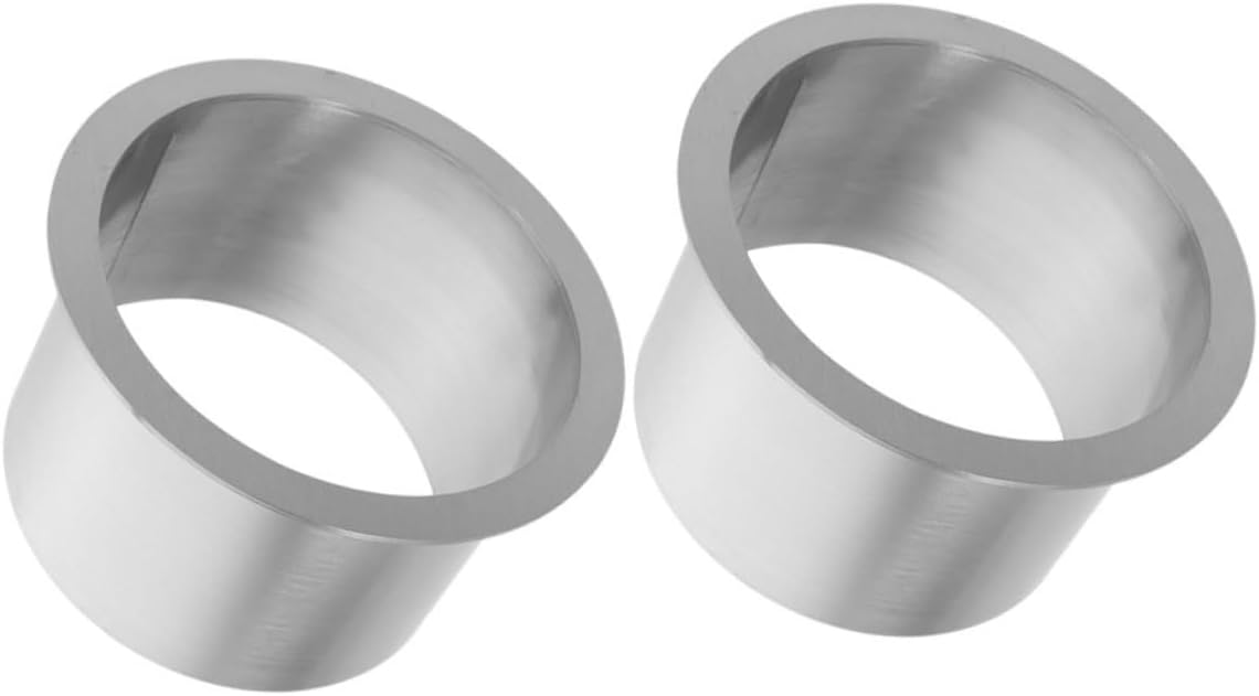 CLISPEED 2個 製丸型カウンタートップ埋め込み式ゴミ投入口 蓋付