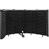GLEAM Microphone Isolation Shield - Tripod Stand 2 ft 6 to 5 ft 10 Height Adjustable Stand Compatible w/Blue Yeti, AT2020, AKG, Rode Microphones