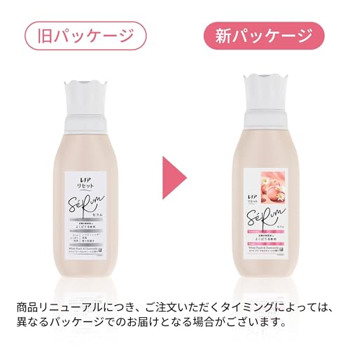 レノア レノア リセット セラム 柔軟剤 ホワイトピーチ＆カモミール 本体 500mL の商品画像 1