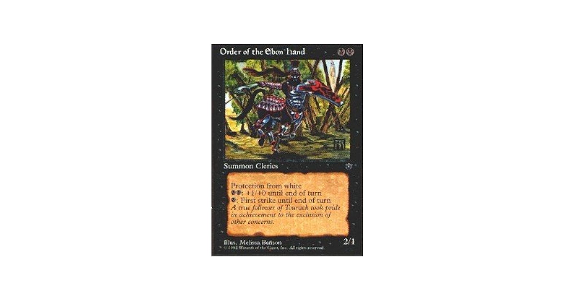 Amazon.com: Magic: the Gathering - Order of The Ebon Hand