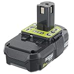 Ryobi P190 2.0 Amp Hour Compact 18V Lithium Ion Battery w/ Cold Weather Performance and (Charger Not Included / Battery…