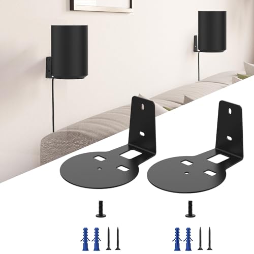 Soporte de pared para altavoz regulable resistente para teatro en casa 4