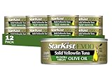 StarKist E.V.O.O. Solid Yellowfin/light Tuna in Extra Virgin Olive Oil - 4.5 oz Can (Pack of 12)(Packaging may vary)