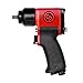 Chicago Pneumatic CP724H Air Impact Wrench (3/8 Inch), Air Impact Gun Industrial Repair & Assembly Tool, Pistol Handle, Pin Clutch, Max Torque Output 200 ft. lbf/271 Nm, 9600 RPM
