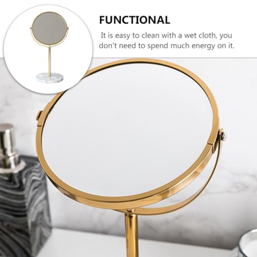 Miroir de maquillage portable haute réflectivité support pivotant