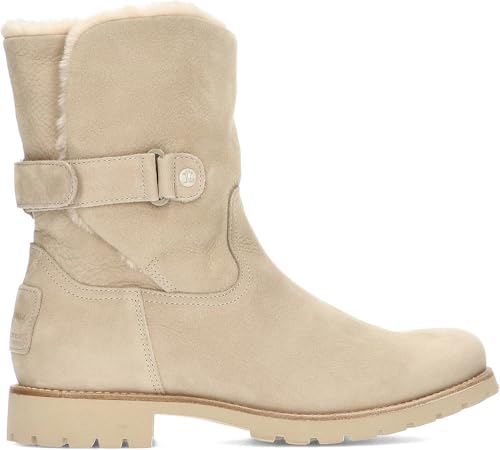 Botines Femme Panama Jack Felia Travelling en cuir imperméable pour l'hiver
