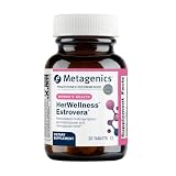 Metagenics HerWellness Estrovera - Hormone-Free Plant-Based Supplement - Supports Menopause & Perimenopause Relief - Hot Flashes, Night Sweats, Multi-Symptom Support - Vegetarian, Non-GMO - 30 Tablets