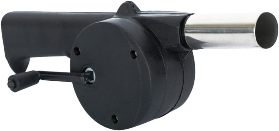 ORFOFE Manual Blower for Grill Ignition Hand Cranked Bbq Fan Portable Camping Stove Tool Barbecue Tools
