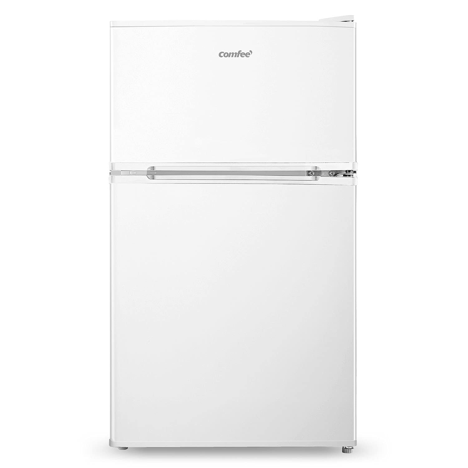 COMFEE' RCT87WH1(E) Under Counter Fridge Freezer, 87L Small Fridge
