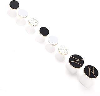 Toe Separator, 8 Pcs Washable Reusable Toe Separation Tool Pedicure Care Silicone Nail Art Toe Separator for Straighten Overlapping Toes Realign Crooked Toes Hammer Toe(2#)