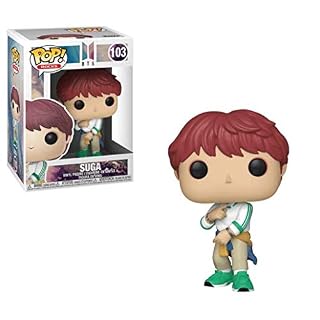 Funko Figurines Pop! Vinyl: Rocks: BTS: Suga - Les Beatles, Paul McCartney, John Lennon, RIngo Starr, George Harrison Funko Figurines Pop! Vinyl: Rocks: BTS: Suga – Image 3