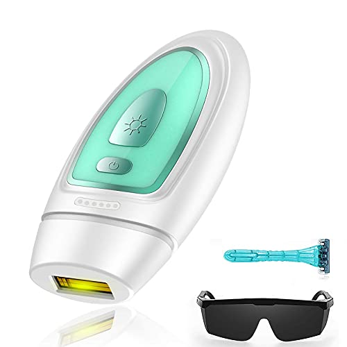 Permanent Hair Removal for Women,Painless Hair Removal device with 500000 flashes ice function,Laser Hair Removal is used for Body Armpits Back Legs Arms Face Bikini Line (Green)