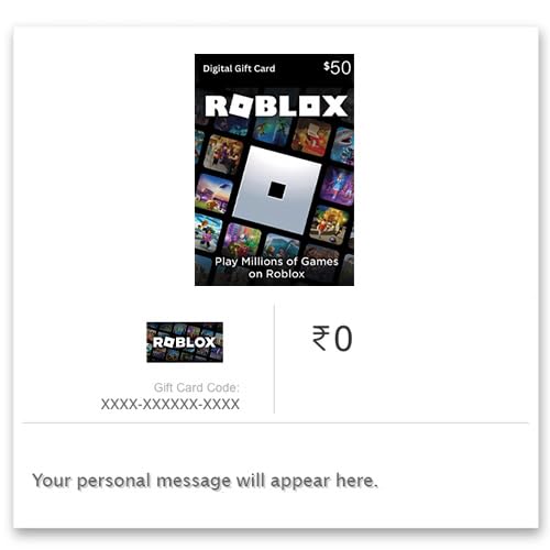 Roblox - $20 Credit / 1600 Robux + Bonus | Flat 2% off |E-Gift Card ...