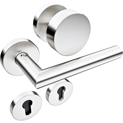 Sempro Wechselgarnitur Livia R2 – Edelstahl Türbeschlag mit festem...