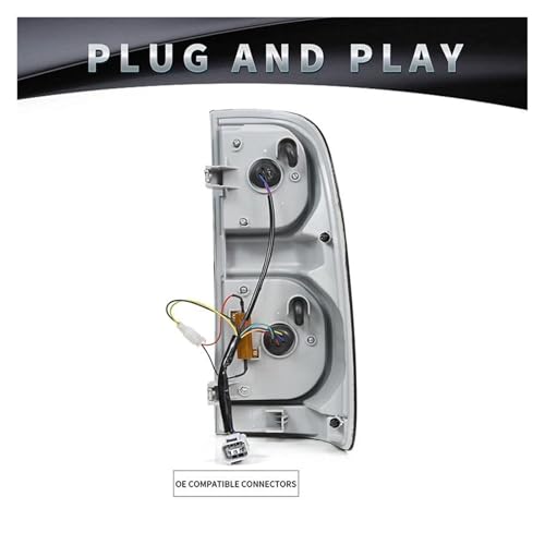 Feux stop LED Hilux Vigo clignotants ambre haute visibilité pour remplacement arrière - 2