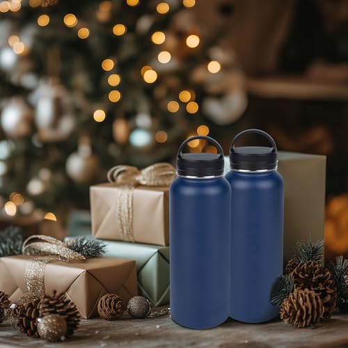 BarGifts 24oz Hidden Safe Water Bottle, Stainless Steel Secret Water Bottle with Hidden Compartment, Bottle Keeps Your Valuables Safe Like Money, Keys, and Jewelry- Blue by BARGIFTS - Used condition - Image 7