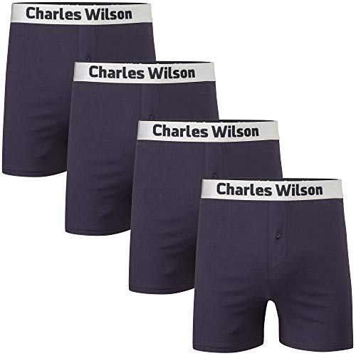 Charles Wilson Men's 6 Pack Loose Fit Boxer Shorts