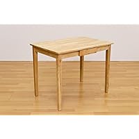 木製テーブル　90×60　ホワイトウォッシュ Amazon｜木製テーブル 90×60 BR/NA/WW ホワイトウォッシュ